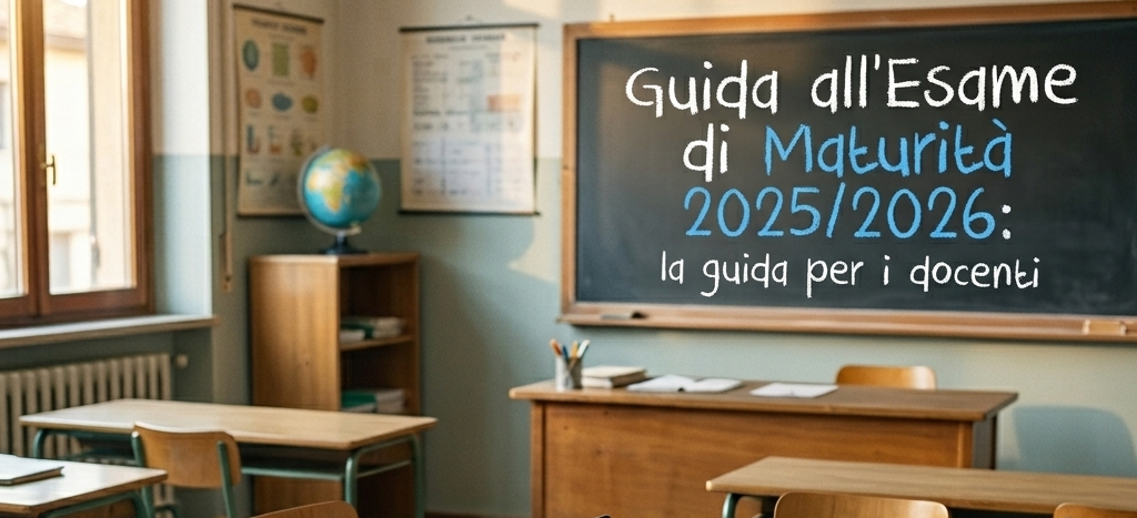 Guida all’Esame di Maturità 2025/2026: la guida per i docenti