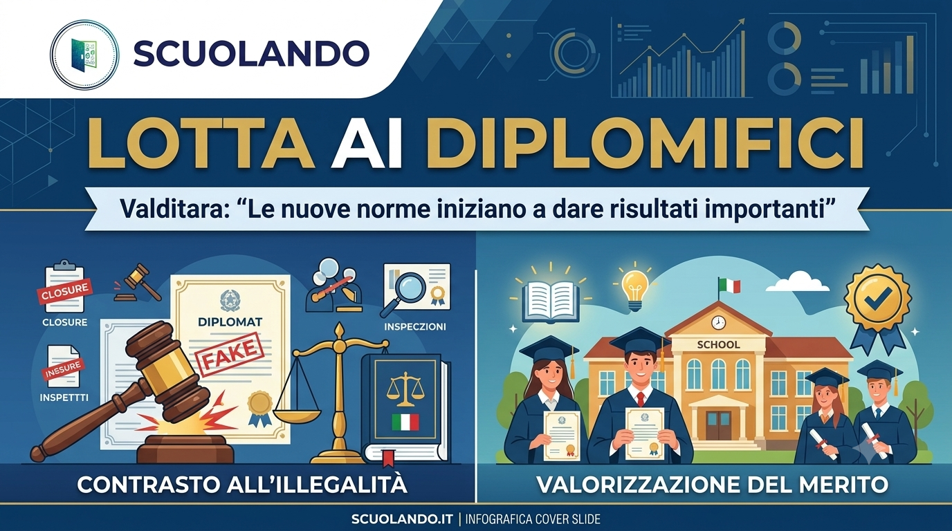 Contrasto ai “diplomifici”: Calano i candidati alla Maturità 2026