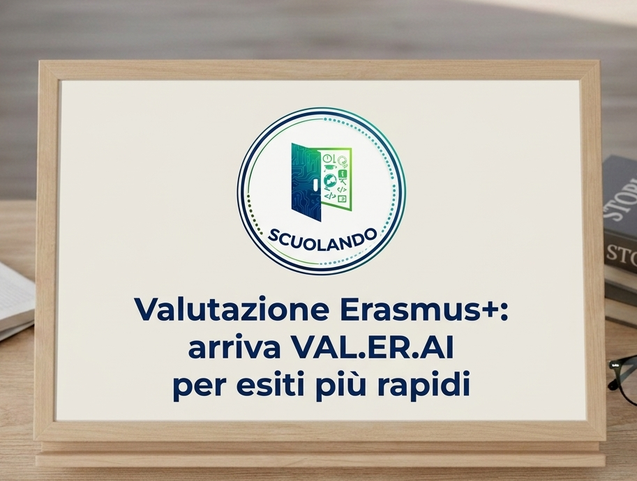 Valutazione Erasmus+: arriva VAL.ER.AI per esiti più rapidi