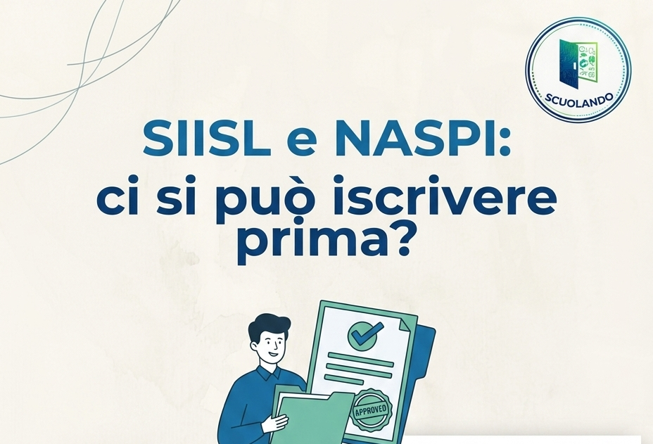 SIISL: ci si può iscrivere prima che la domanda venga accettata?