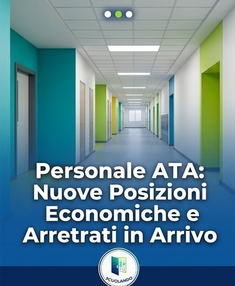 Posizioni economiche ATA: aumenti e arretrati dopo l’estate